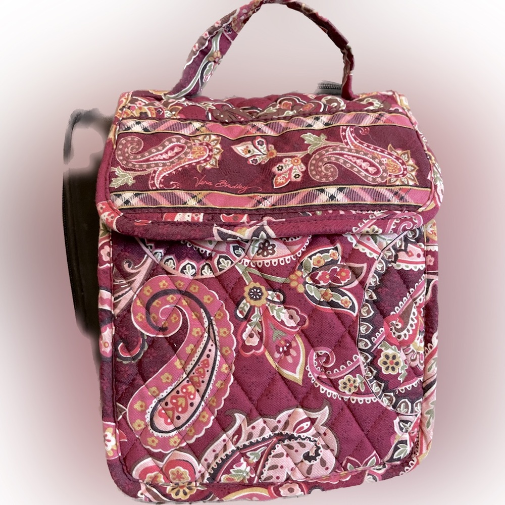 VERA BRADLEY INSULATED LUNCH BAG IN RASPBERRY FIZZ New without tags